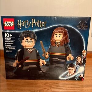 Brand new in box Harry Potter and Hermoine Granger 1623 piece LEGO set